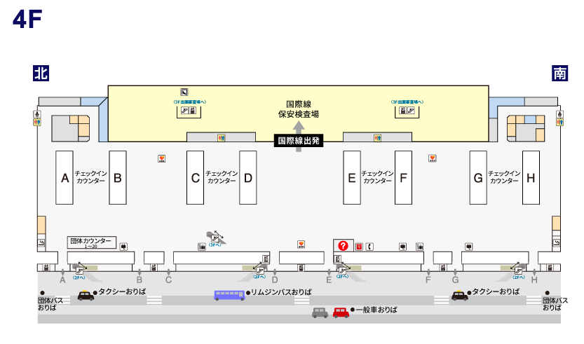 エアアジア(Airasia)の関空チェックインカウンター
